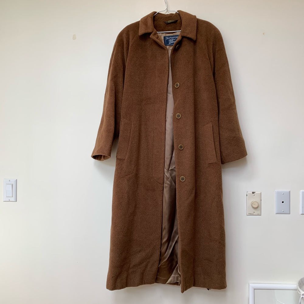 100% AUTHENTIC BURBERRY MOHAIR COAT